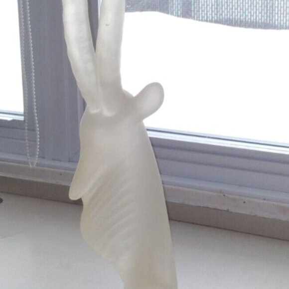 Vintage 50s - 60s Statue Mid Century Gazelle Lucite Art Sculpture 22'' tall Cana - Picture 1 of 4
